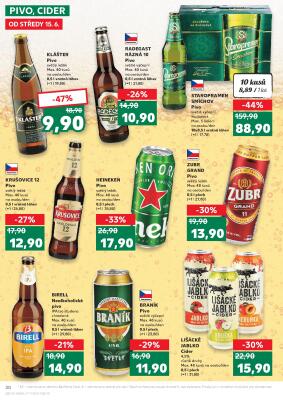 akční leták Kaufland 15.6.2022-21.6.2022