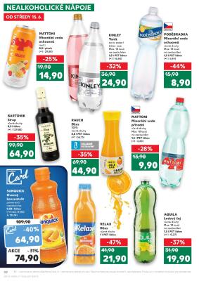 akční leták Kaufland 15.6.2022-21.6.2022