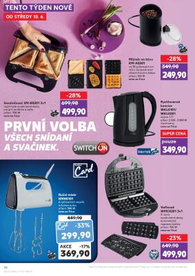 akční leták Kaufland 15.6.2022-21.6.2022