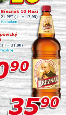 Pivo světlé výčepní 10° Březňák