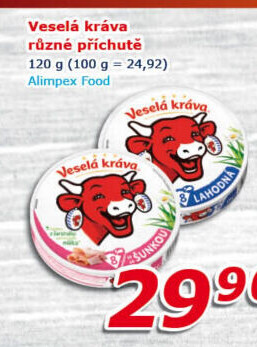 Sýr tavený Veselá kráva