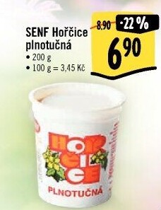 Hořčice plnotučná Senf