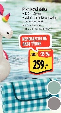 Pikniková cestovní deka