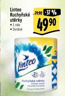 Utěrky kuchyňské 2vrstvé XXL Linteo