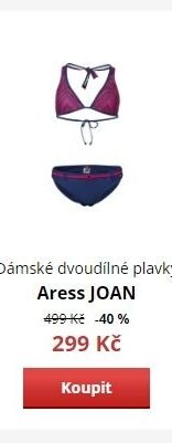 Dámské dvoudílné plavky Aress JOAN