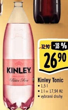 Limonáda Tonic Kinley
