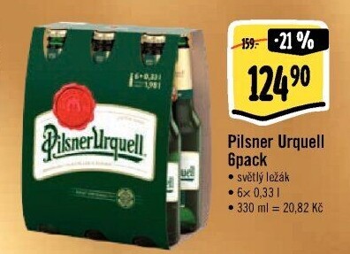 Pivo Pilsner Urquell