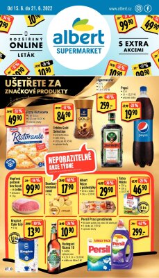 akční leták Albert 15.6.2022-21.6.2022