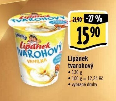 Lipánek tvarohový