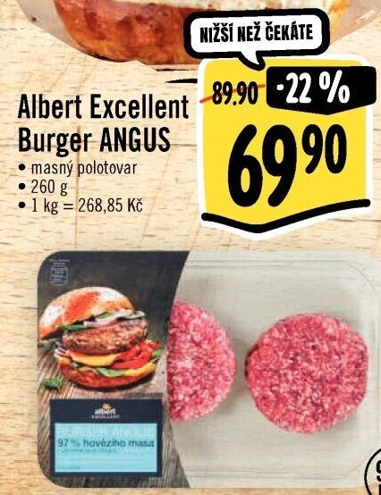Burger Angus Albert Excellent