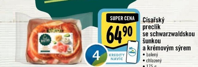 Císařský preclík Albert Fresh Bistro