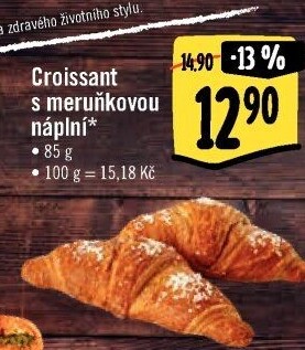 Croissant s náplní