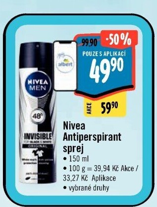 Deodorant sprej Nivea