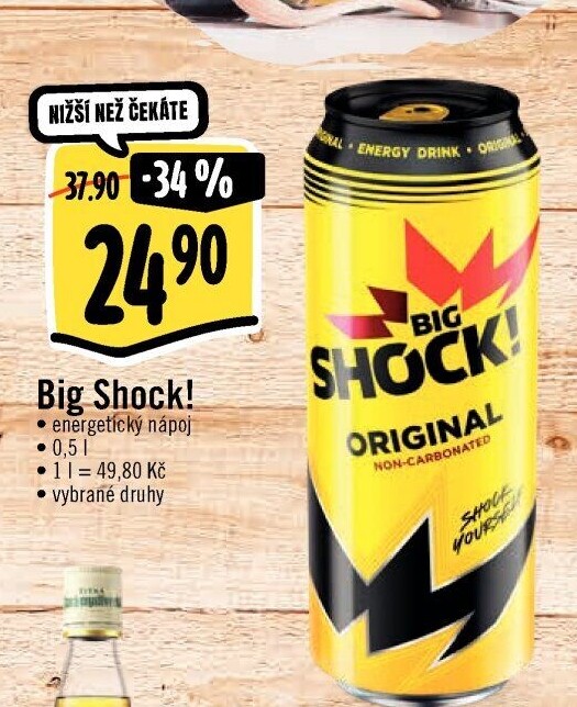 Energetický nápoj Big Shock