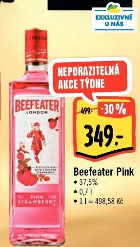 Gin Pink Beefeater