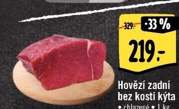 Hovězí kýta zadní bez kosti