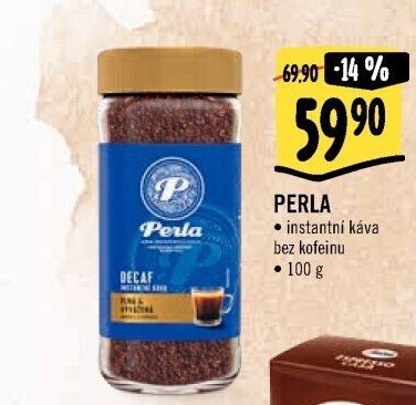 Instantní káva bez kofeinu Decaf AH Perla