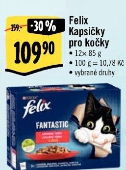 Kapsičky pro kočky Felix Purina