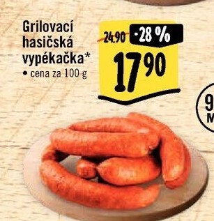 Klobása hasičská vypékačka