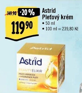 Krém pleťový hydratační proti vráskám Beauty Elixir Astrid