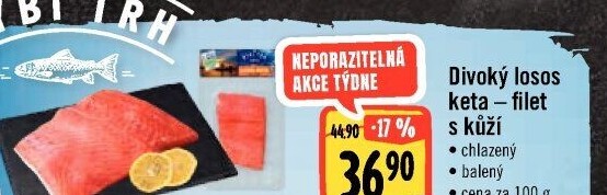 Losos divoký Keta filety Albert