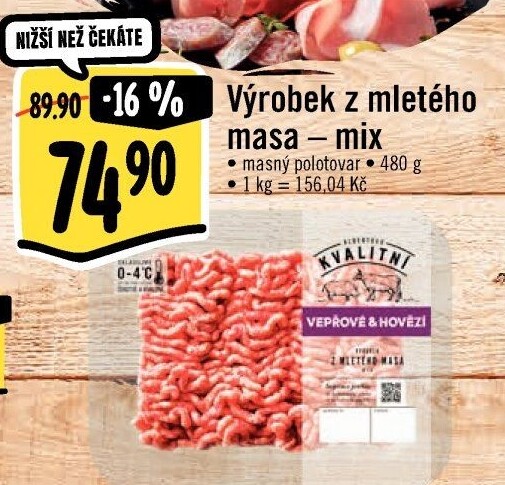 Mleté maso mix Albert