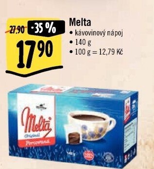 Nápoj obilninový porcovaný Melta Kávoviny