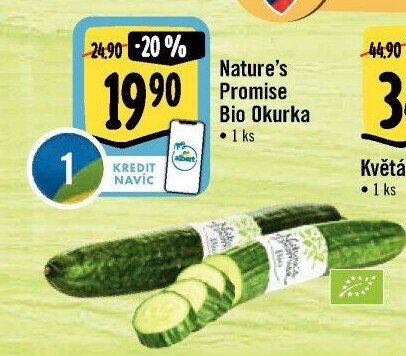 Okurka hadovka bio Nature'