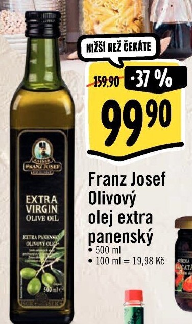 Olivový olej extra panenský Exclusive Franz Josef Kaiser