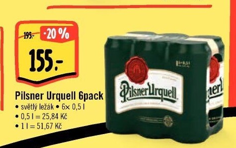 Pivo Pilsner Urquell