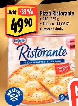 Pizza mražená Ristorante Dr. Oetker