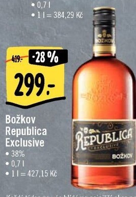 Rum Republica Exclusive Božkov