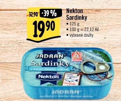 Sardinky Nekton