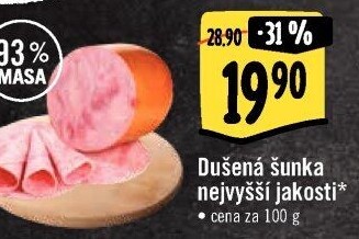 Šunka dušená nejvyšší jakosti