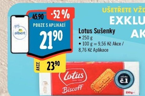 Sušenky Biscoff Lotus