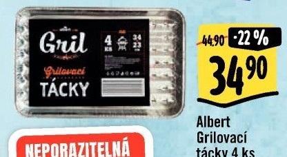 Tácky grilovací Albert Gril