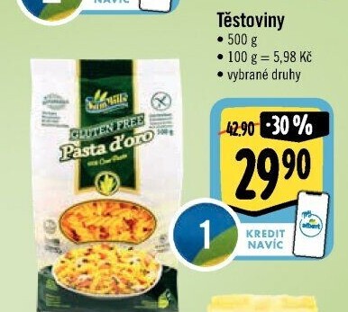 Těstoviny bez lepku Sam Mills