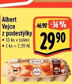 Vejce z podestýlky Albert