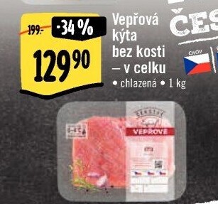 Vepřová kýta bez kosti Albert