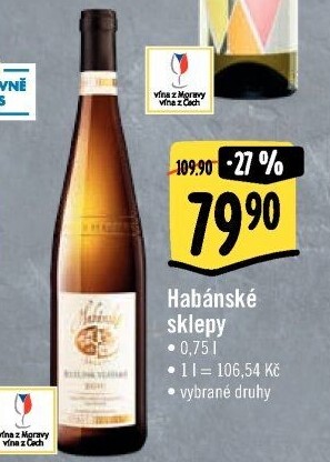 Vína Habánské sklepy