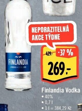 Vodka Finlandia