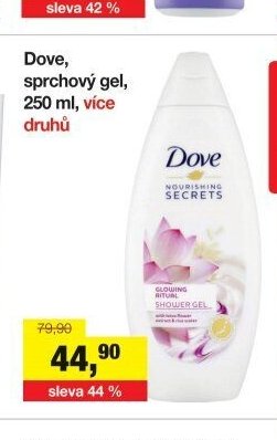Dove, sprchový gel, 250 ml, více druhů