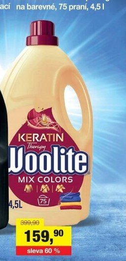 Woolite Extra Color prací gel na barevné, 75 praní, 4,5 l
