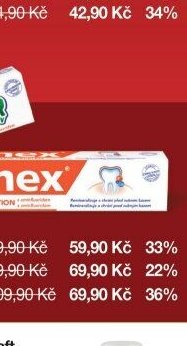 Elmex zubní pasta 75 ml, více druhů