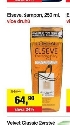Elseve, šampon, 250 ml, více druhů