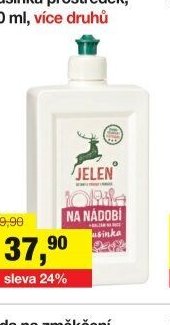 Jelen na nádobí Brusinka prostředek, 500 ml, více druhů