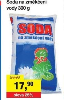 Soda na změkčení vody 300 g