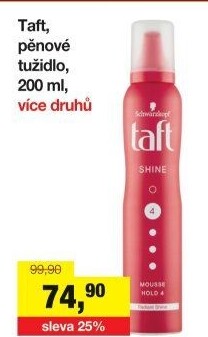 Tužidlo na vlasy Taft Schwarzkopf