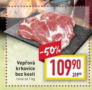 Vepřová krkovice bez kosti