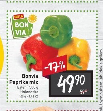 Bonvia Paprika mix